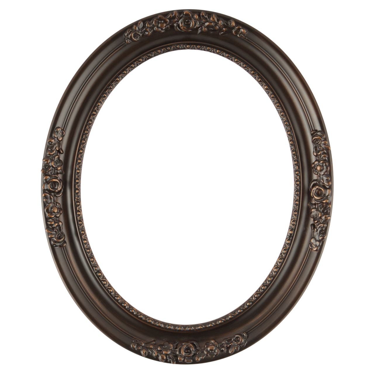 Versailles Oval Picture Frame - Rubbed Bronze |Victorian Frames