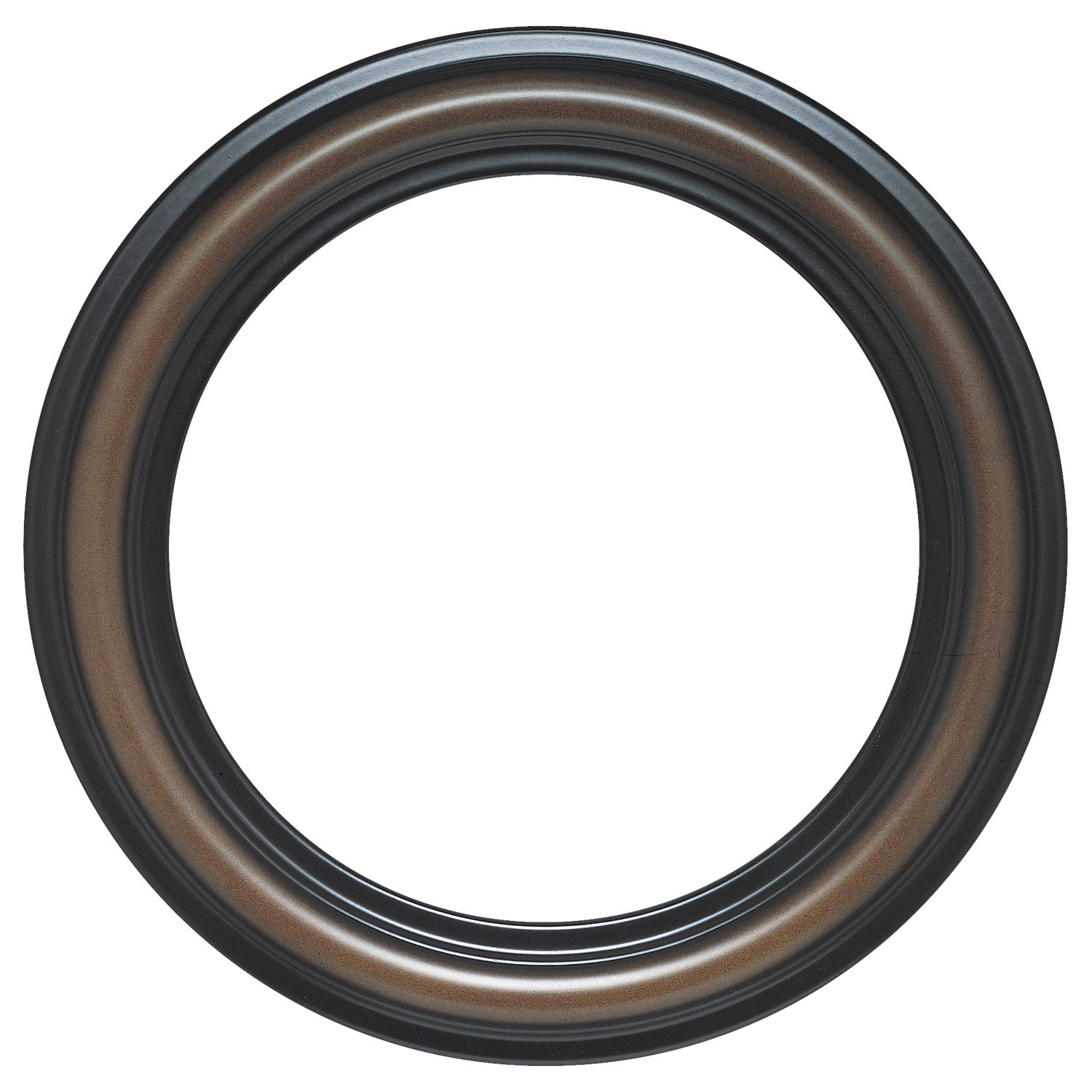 Frame Philadelphia Philadelphia Round Picture Frame - Walnut |Victorian Frames