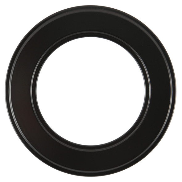 Montreal Round Frame # 830 - Matte Black