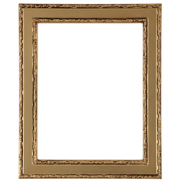 Monticello Rectangle Picture Frame - Champagne Gold |Victorian Frames
