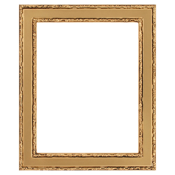Monticello Rectangle Picture Frame - Gold Spray |Victorian Frames