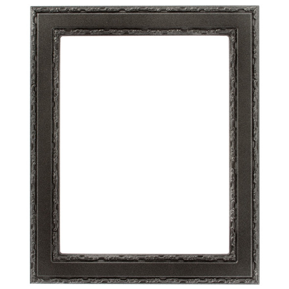 Monticello Rectangle Picture Frame - Gloss Black |Victorian Frames