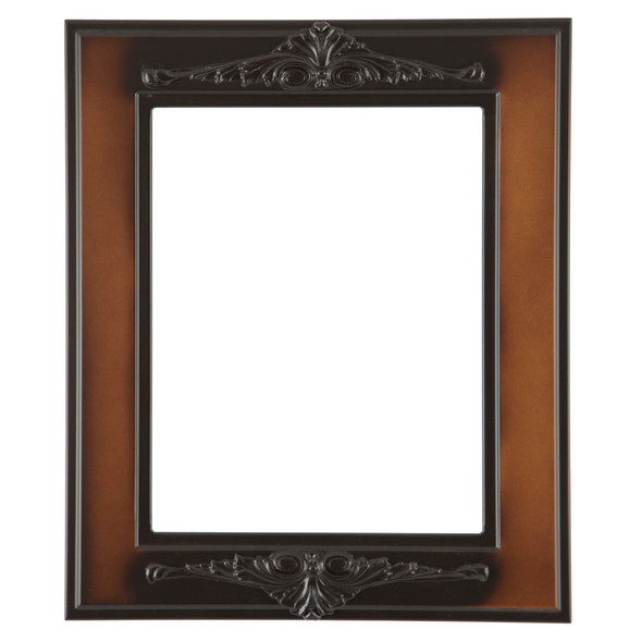 Ramino Rectangle Picture Frame - Vintage Walnut |Victorian Frames
