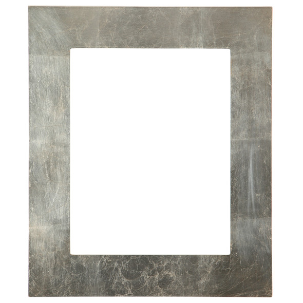 Ashland Rectangle Picture Frame - Silver Leaf with Brown Antique Ashland Rectangle Picture Frame - Silver Leaf with Brown Antique
