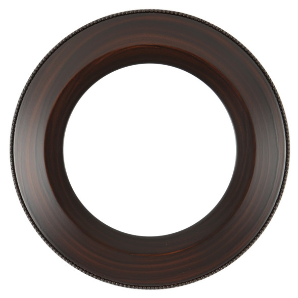 Lombardia Round Frame # 486 - Mocha