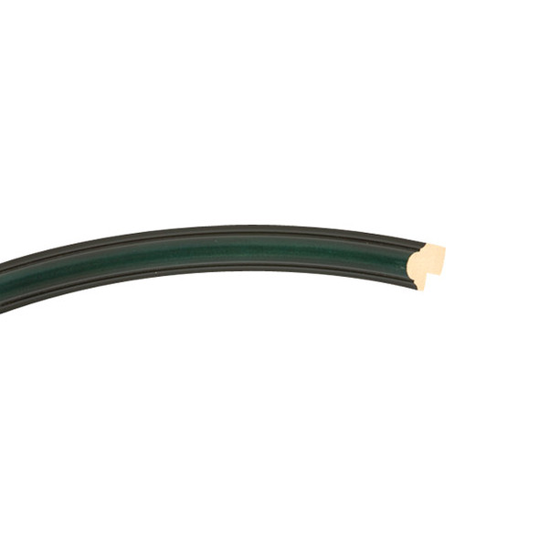 Saratoga Round Frame # 550 Arc Sample - Hunter Green