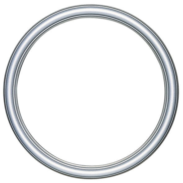 Saratoga Round Frame # 550 - Silver Shade