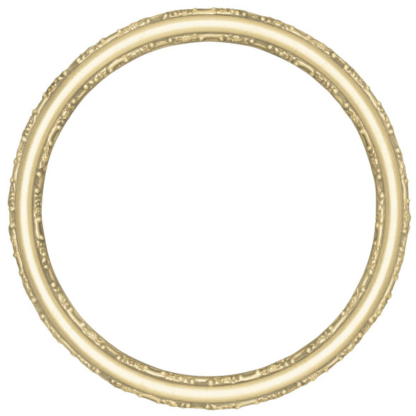 Virginia Round Frame # 553 - Gold Leaf