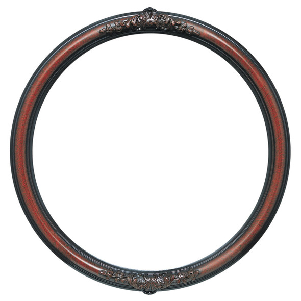 Contessa Round Frame # 554 - Vintage Cherry