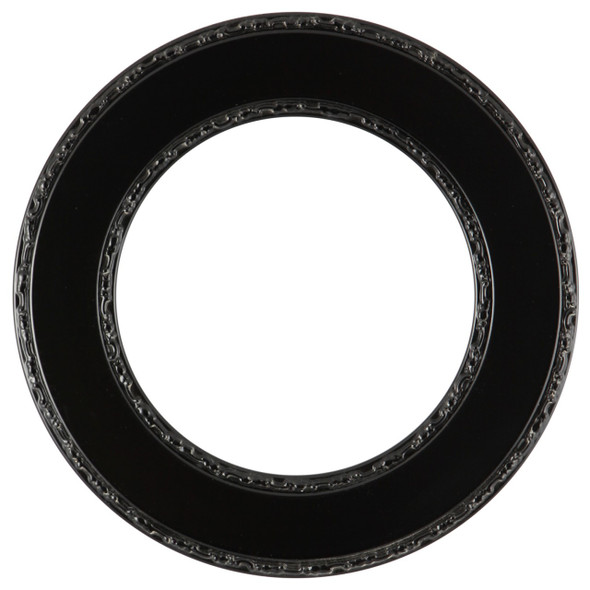 Paris Round Frame # 832 - Matte Black