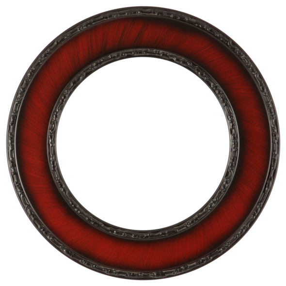 Paris Round Frame # 832 - Vintage Cherry