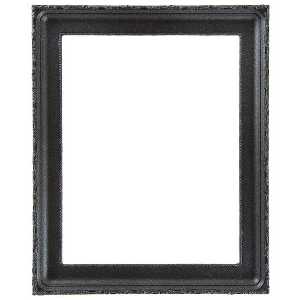 Kensington Rectangle Frame # 401 - Black Silver