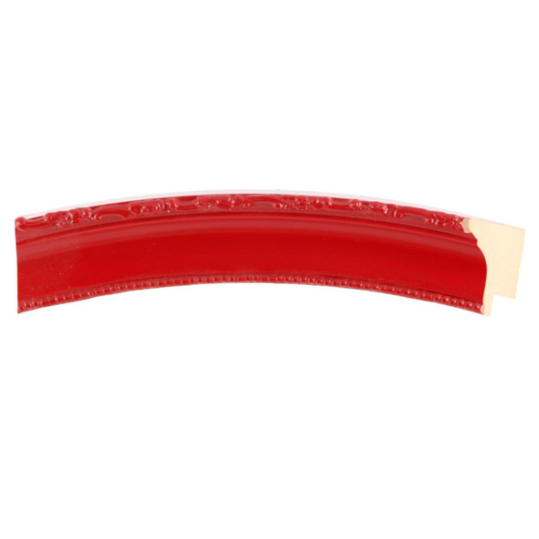 Kensington Rectangle Frame # 401 Arc Sample - Holiday Red