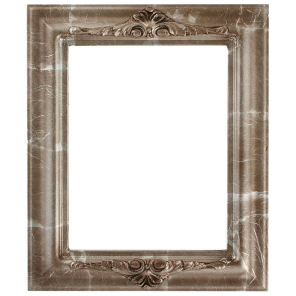 Winchester Rectangle Frame # 451 - Champagne Silver