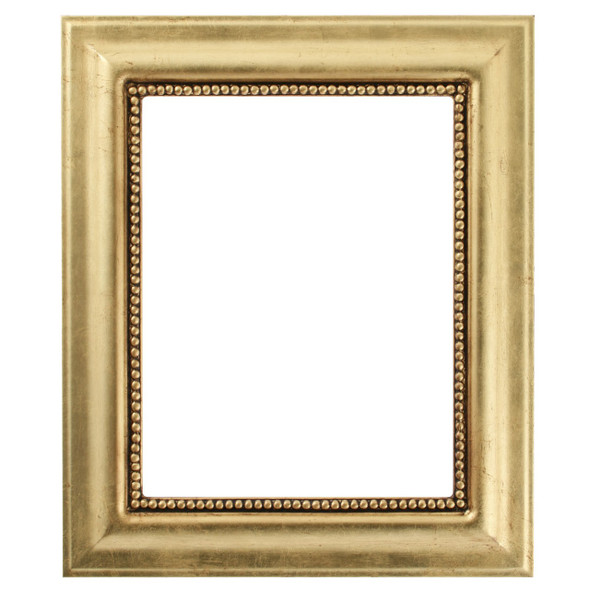 Heritage Rectangle Frame # 458 - Gold Leaf