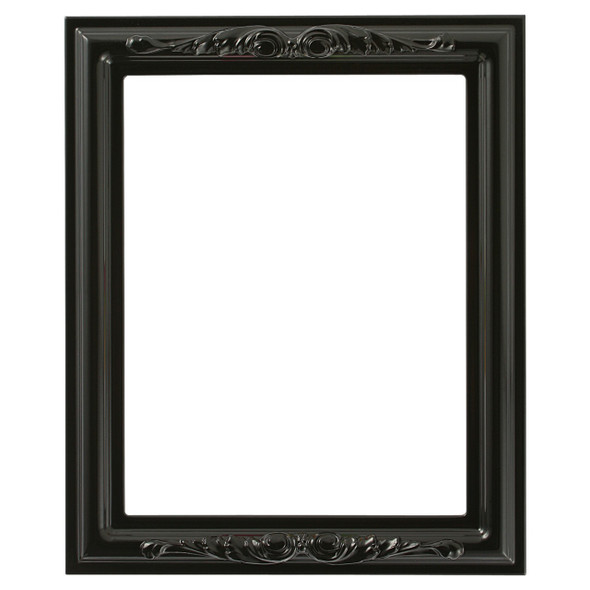 Florence Rectangle Frame # 461 - Gloss Black