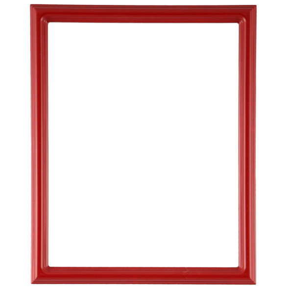 Saratoga Rectangle Frame # 550 - Holiday Red