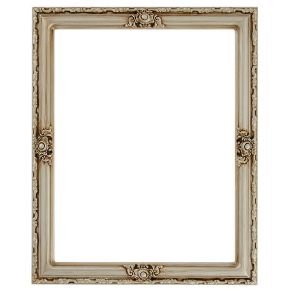 Jefferson Rectangle Picture Frame #601 - Antique Gold Leaf - 1 3/8 - Wood - Victorian Frame Company