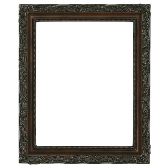 Rome Rectangle Frame # 602 - Walnut