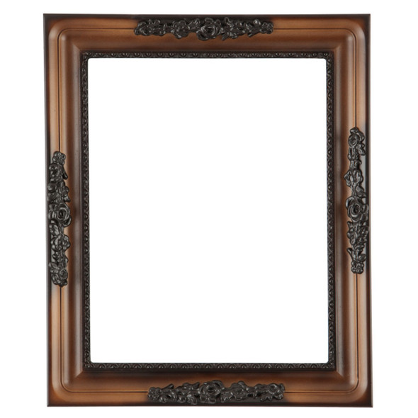 Versailles Rectangle Frame # 603 - Walnut