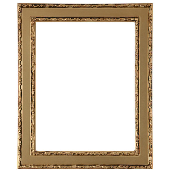 Monticello Rectangle Frame # 822 - Gold Spray