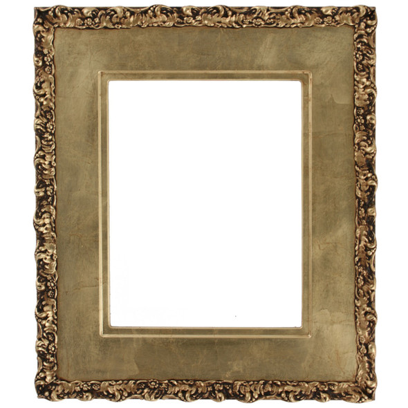 Williamsburg Rectangle Frame # 844 - Gold Leaf