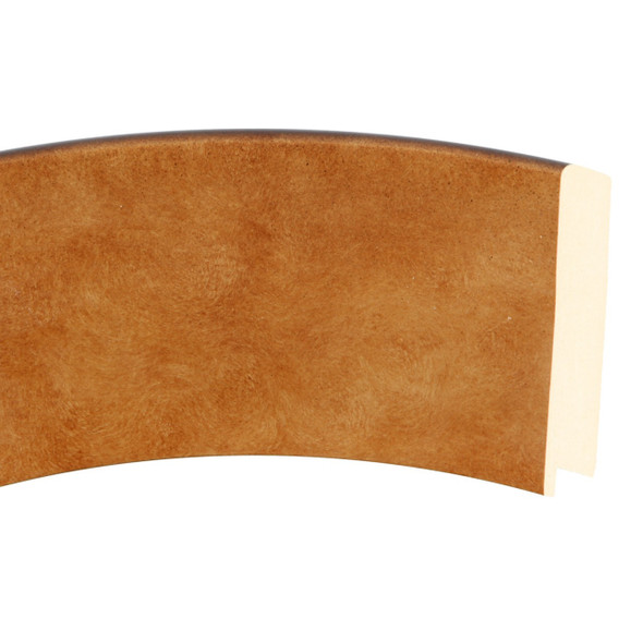 Boulevard Rectangle Frame # 864 Arc Sample - Burnished Gold