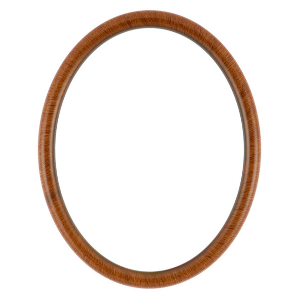 Pasadena Oval Frame # 250 - Vintage Walnut