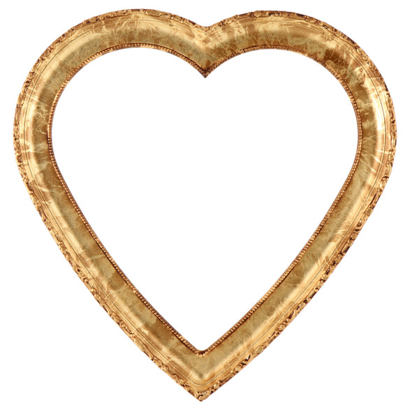 Kensington Heart Frame #401 - Champagne Gold