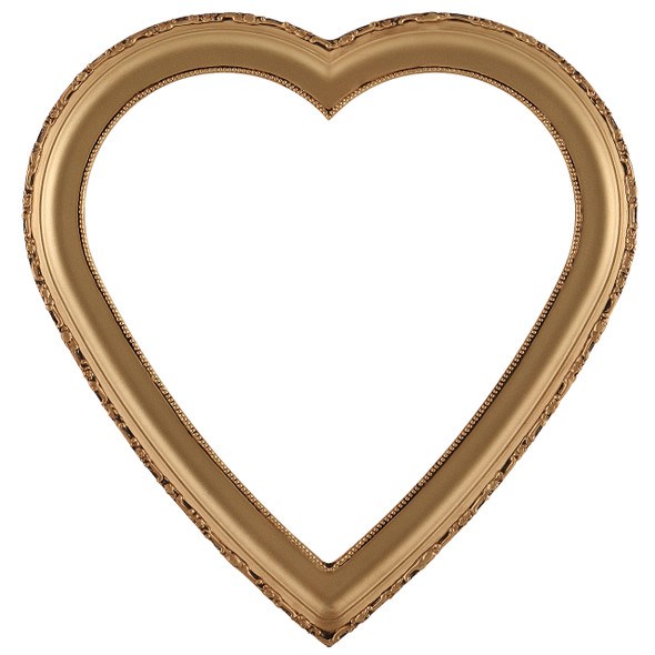 Kensington Heart Frame #401 - Gold Spray