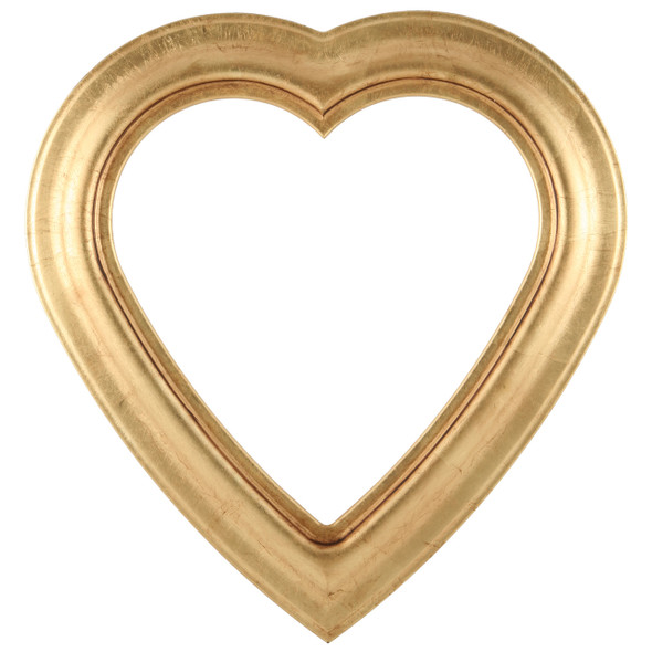 Lancaster Heart Frame - #450 - Gold Leaf