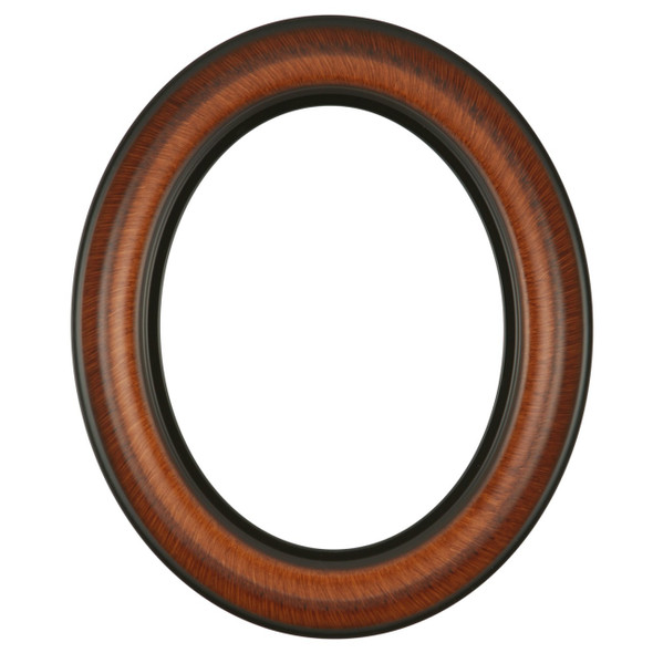 Lancaster Oval Frame # 450 - Vintage Walnut