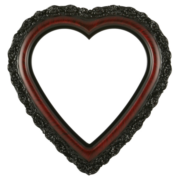 Venice Heart Frame #454 - Vintage Cherry