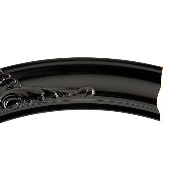 Winchester Oval Frame # 451 Arc Sample - Gloss Black