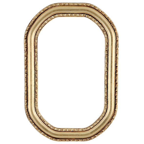 Dorset Oval Picture Frame Gold Leaf Victorian Frames