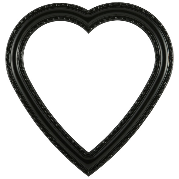 Dorset Heart Frame #462 - Gloss Black
