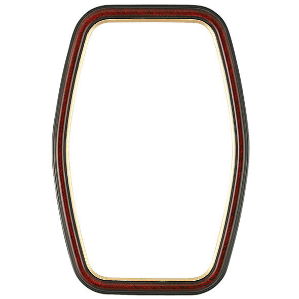 Hamilton Hexagon Frame #551 - Vintage Cherry with Gold Lip