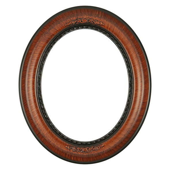 Boston Oval Frame # 457 - Vintage Walnut