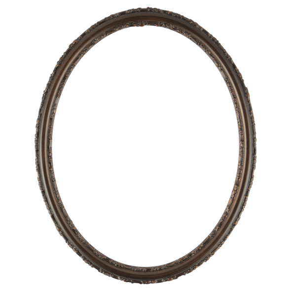 Virginia Oval Frame #553 - Rubbed Bronze