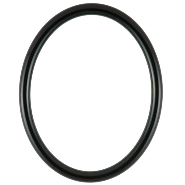 Pasadena Oval Frame # 250 - Gloss Black