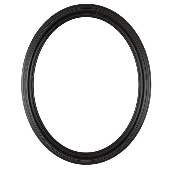 Melbourne Oval Frame # 300 - Matte Black