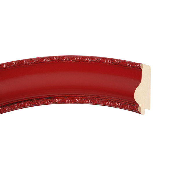 Somerset Cross Section Holiday Red Finish