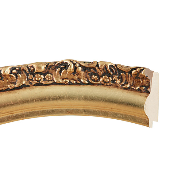 Venice Cross Section Gold Leaf Finish