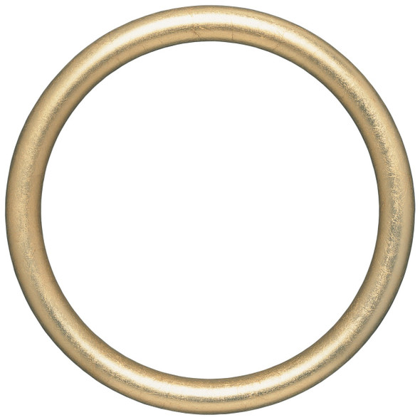 Dorset Round Frame #462 - Gold Leaf