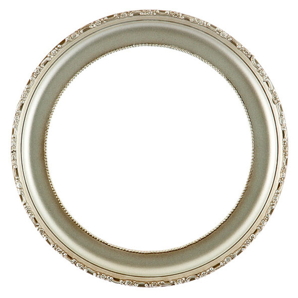 Kensington Round Frame # 401 - Silver Shade