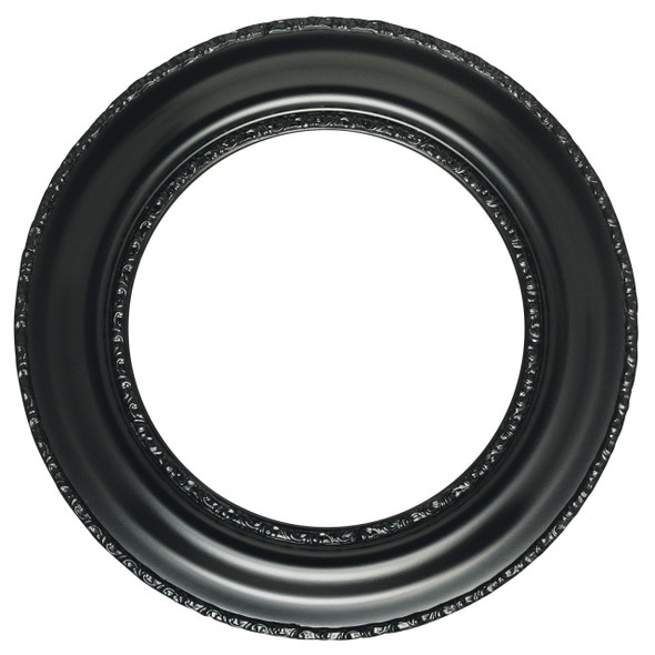 Somerset Round Frame # 452 - Matte Black