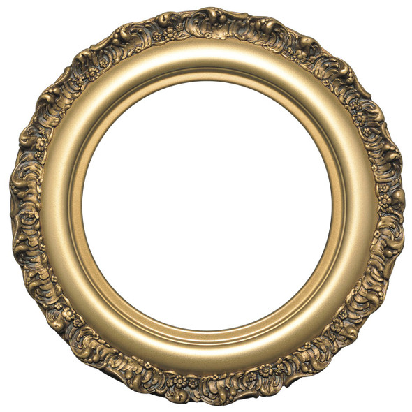 Venice Round Frame # 454 - Desert Gold