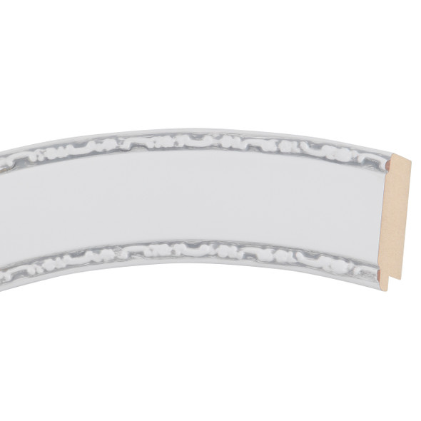 Paris Beveled Beveled Rectangle Mirror Arc Sample - Linen Linen