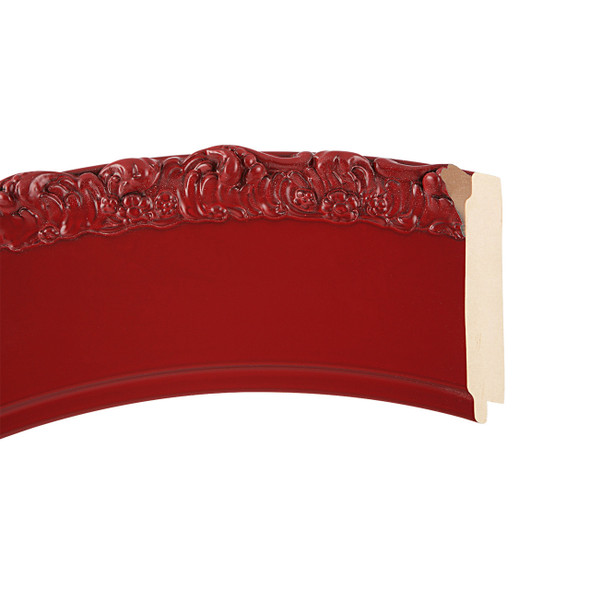 Williamsburg Cross Section Holiday Red Finish