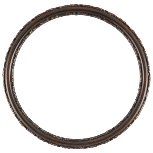 Virginia Round Frame # 553 - Rubbed Bronze